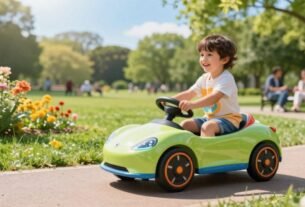 Carro elétrico infantil com controle