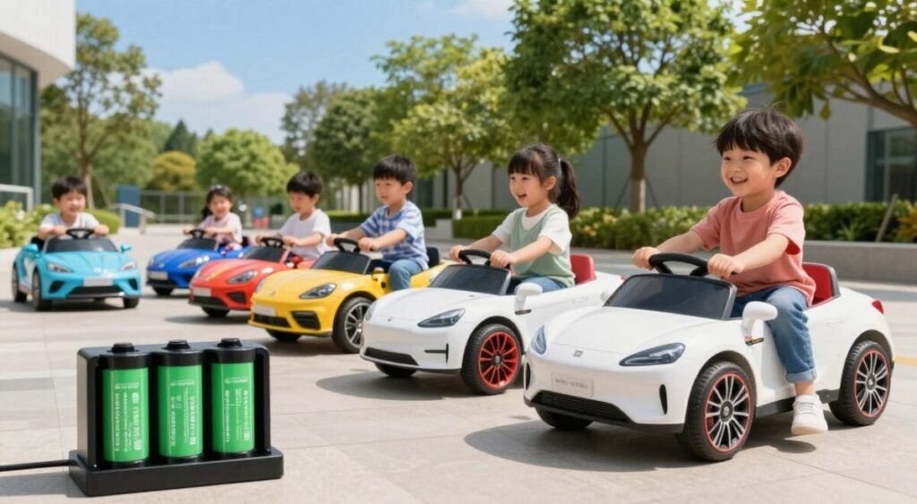 bateria carros elétricos infantis