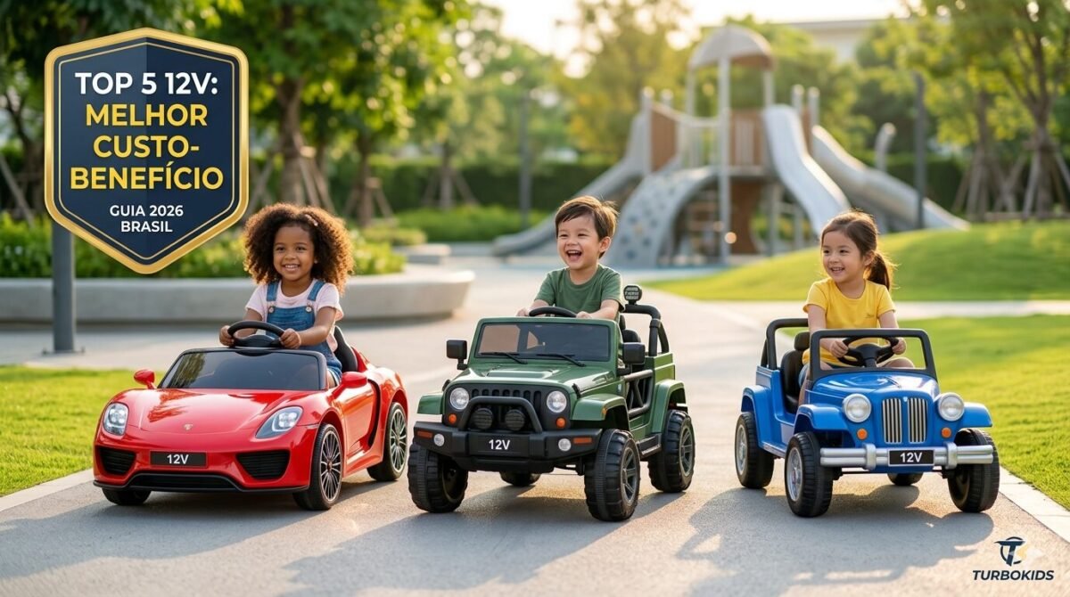 Carrinho Elétrico Infantil 12V: Top 5 com Melhor Custo-Benefício