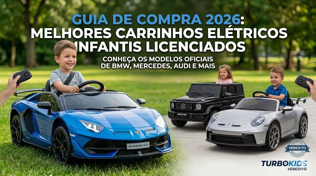 melhores carrinhos eletricos infantis licenciados